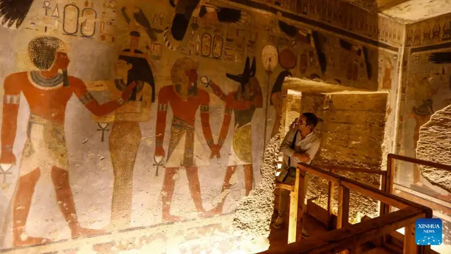 Mesir Kembali Buka Makam Firaun Amenhotep III Usai 2 Dekade Ditutup untuk Restorasi