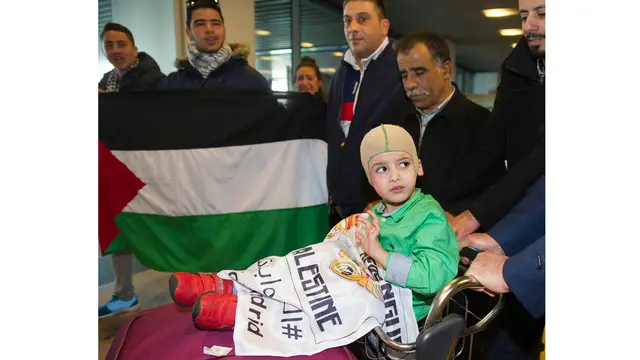 Bocah Palestina Korban Bom dan Idola Cristiano Ronaldo