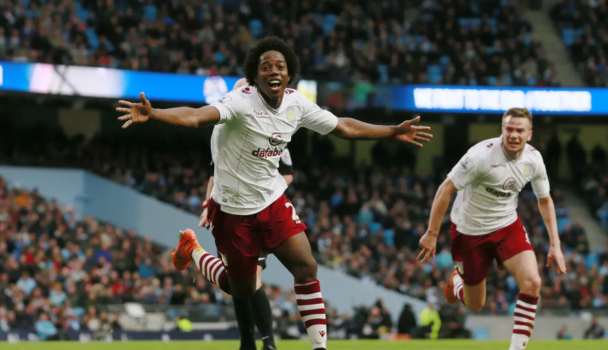 Carlos Sanchez berhasil menyamakan kedudukan lewat golnya di menit 85. (Reuters/Phil Noble Livepic)
