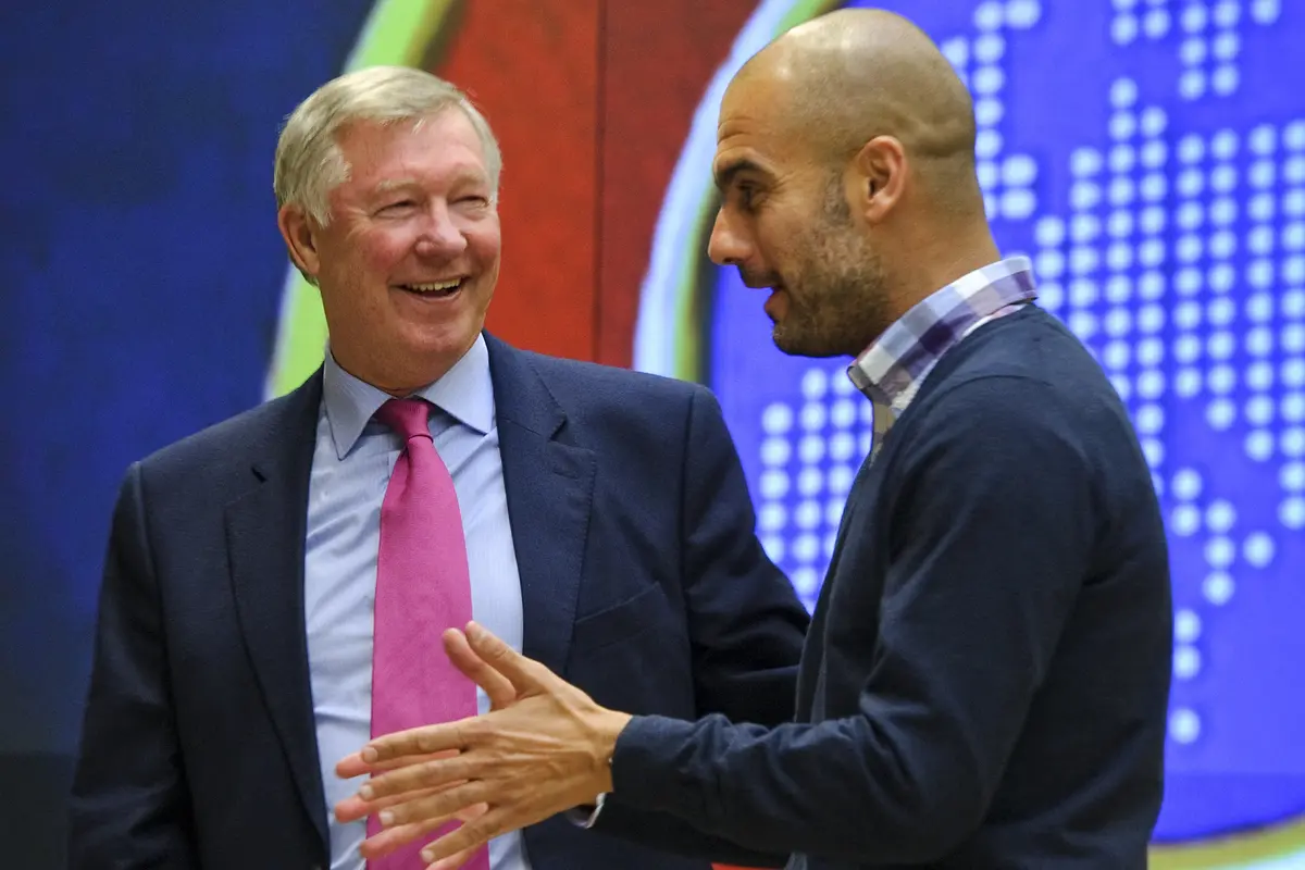 Sir Alex Ferguson dan Pep Guardiola