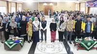 Universitas Muhammadiyah Prof Dr Hamka (Uhamka) Jakarta jadi penutup rangkaian kegiatan Keluarga Muda Berdaya Siap Nikah Goes to Campus Kemenpora dengan mengangkat tema khusus melawan judi online RI di tahun 2024, Kamis (12/12/2024). (Ist)