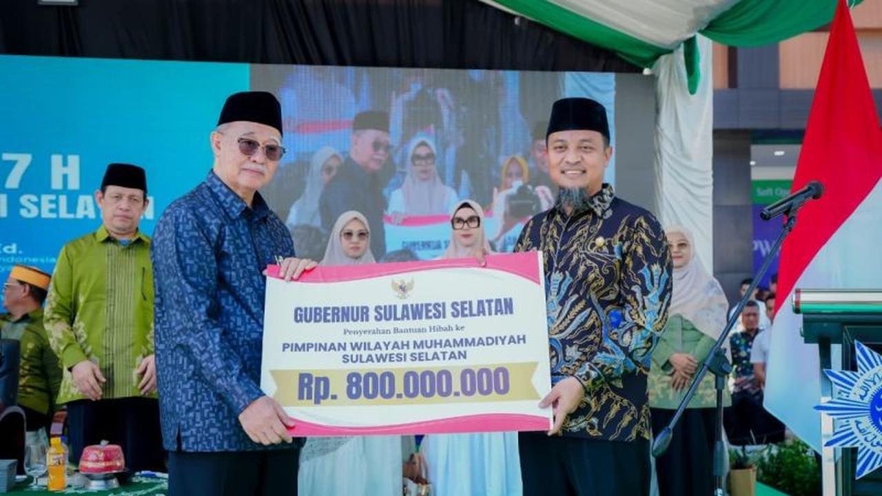 Gubernur Sulsel Apresiasi Peran Muhammadiyah Sulsel dalam Cetak SDM Unggul