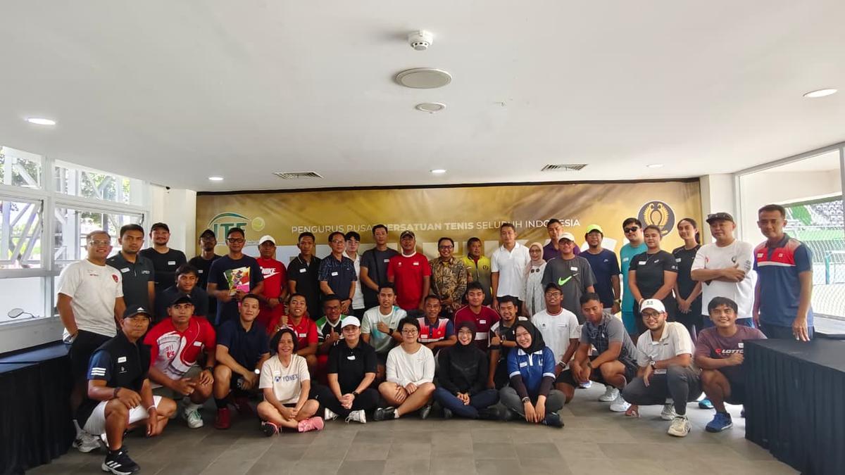 Demi Cetak Petenis Handal, PP Pelti Dorong Pelatih Tenis Miliki Sertifikat ITF
