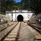 Terowongan Lampegan di Cianjur. (dok.Instagram @yoggpri_/https://www.instagram.com/p/B0OWe66B8IU/Henry)