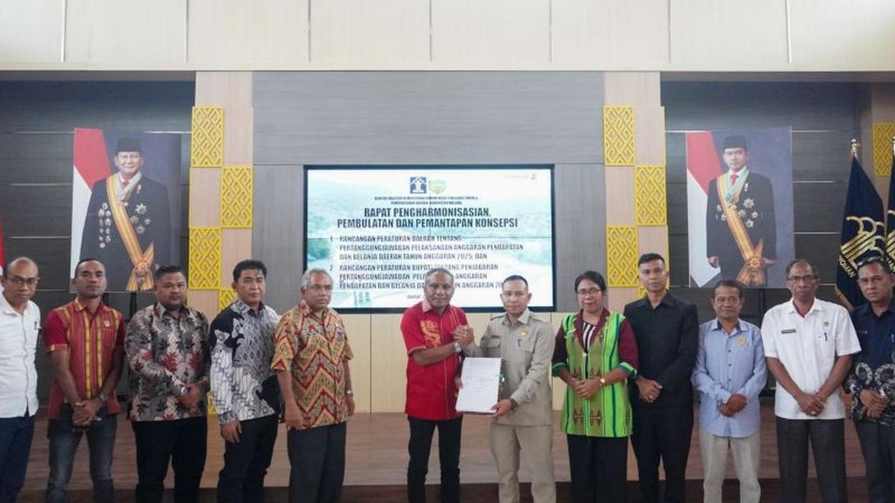 Kanwil Kemenkum NTT Pastikan Harmonisasi Ranperda APBD Malaka TA 2025 Selaras Aturan
