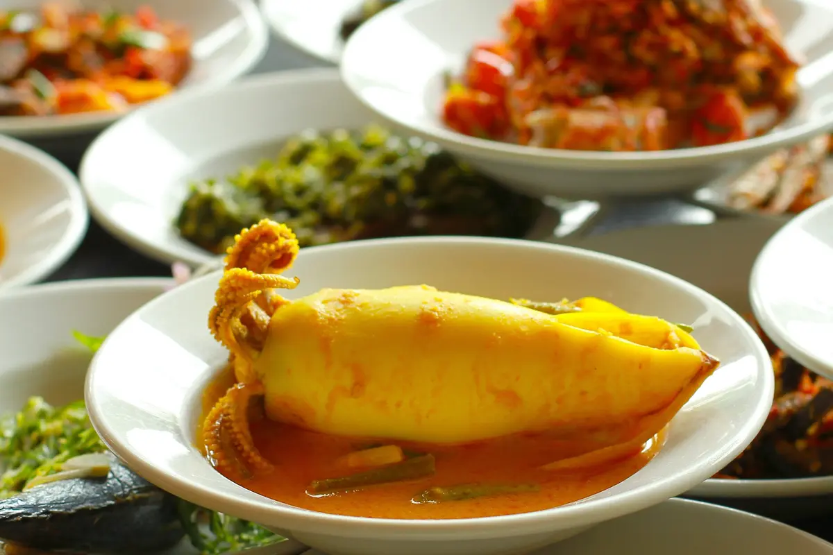 gulai cumi