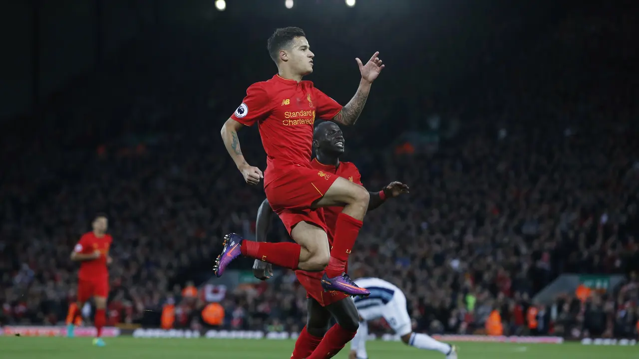 Kalahkan West Bromwich Albion, Liverpool Tempel Arsenal di Puncak Klasemen