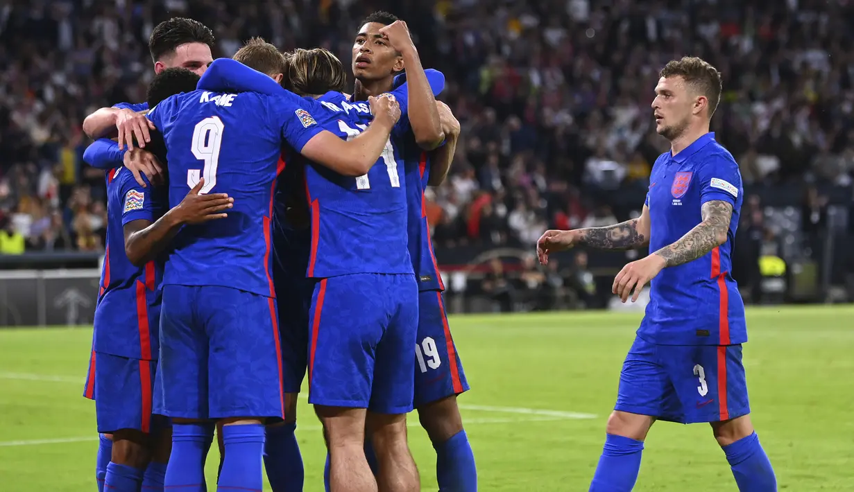 Tidak ada gol tambahan hingga sisa laga. Skor 1-1 mengakhiri duel 90 menit kedua tim. (AP/Markus Ulmer)