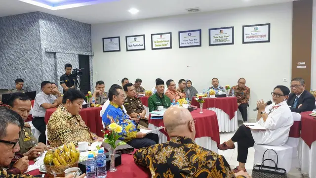 Menteri Luar Negeri RI, Retno Marsudi, telah melakukan kunjungan ke Pontianak pada tanggal 25 Juli 2019 (Sumber: Kementerian Luar Negeri)