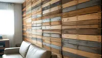 7 Desain Dinding Kayu Palet yang Estetik dan Hemat Biaya, Lengkap Spesifikasi dan Rincian Biaya
