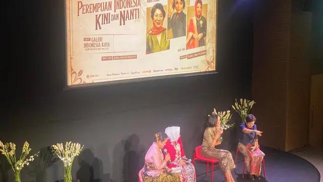 Peringatan Hari Ibu digelar dengan diskusi Perempuan Indonesia Kini dan Nanti di Grand Indonesia, Jakarta, Minggu (22/12/2024).