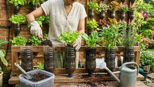 Prosedur Penanaman di Botol Bekas
