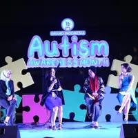 Aksi kepedulian terhadap anak-anak berkebutuhan khusus atau autis. (Foto: Istimewa)