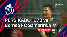 Berita video highlight BRI Liga 1, pertandingan antara Persikabo 1973 melawan Borneo FC, Sabtu (03/09/22).