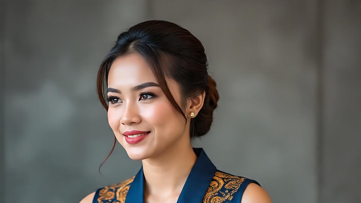 8 Model Rompi Batik Wanita Tanpa Lengan, Stylish untuk OOTD Kantor atau Kasual