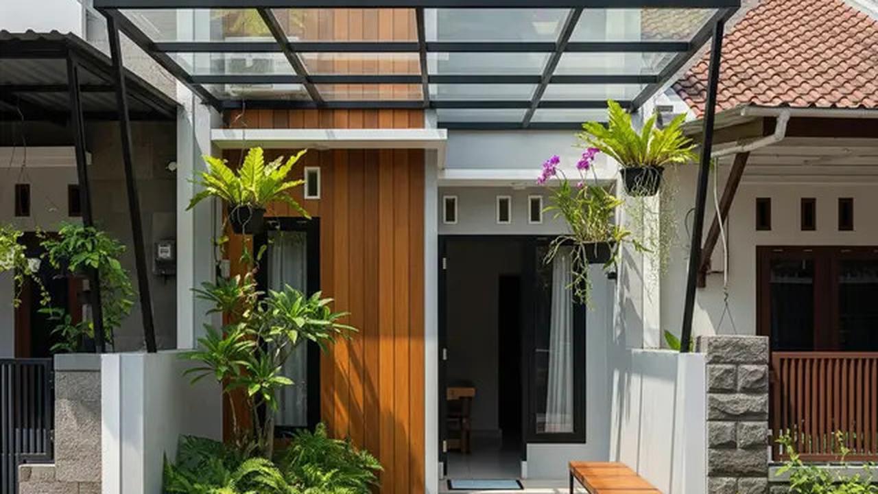 9 Desain Teras Kecil Rumah Petak, Ruang Terbatas Jadi Area Fungsional