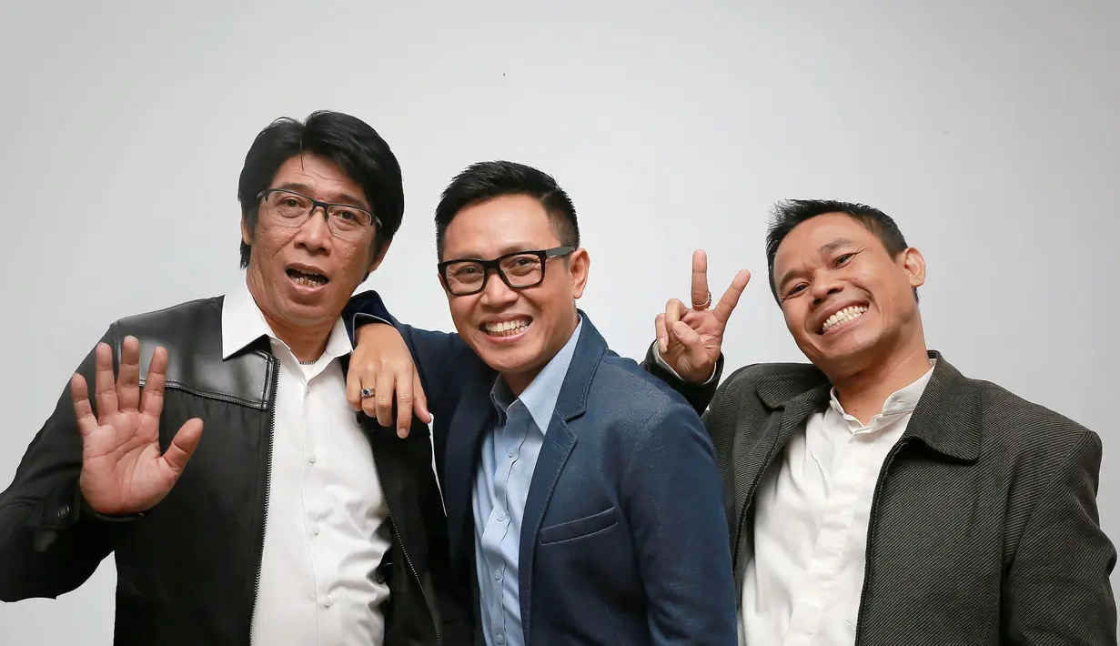Jupe mengapresiasi tingkat solidaritas yang terjalin antara Parto, Akrie dan Eko yang terus eksis hingga saat ini. (Galih W. Satria/Bintang.com)