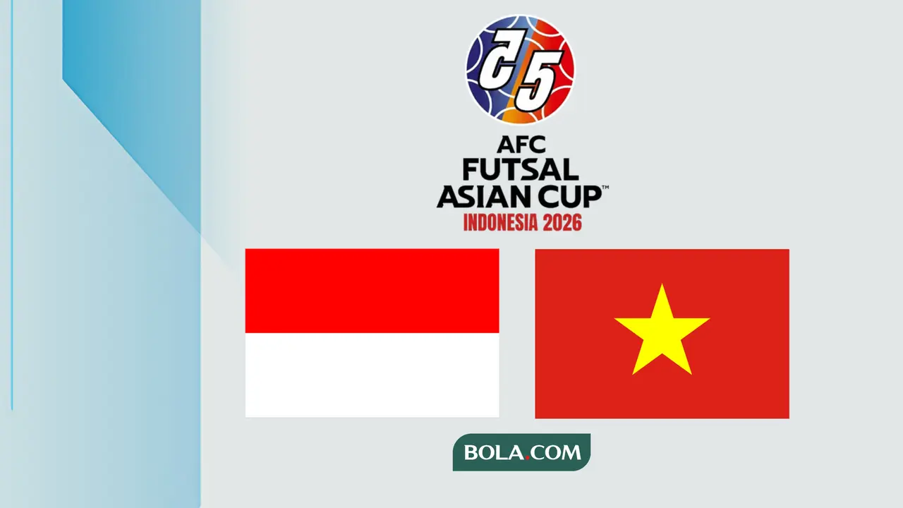Perempat Final Piala Asia Futsal 2026: Indonesia Vs Vietnam