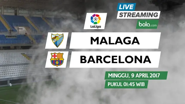 La Liga_Malaga Vs Barcelona 