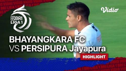 VIDEO: Highlights BRI Liga 1, Bhayangkara FC Tumbang dari Persipura Jayapura