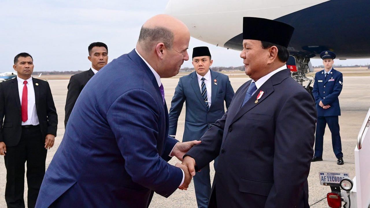 Presiden Prabowo Subianto Tiba di Amerika Serikat
