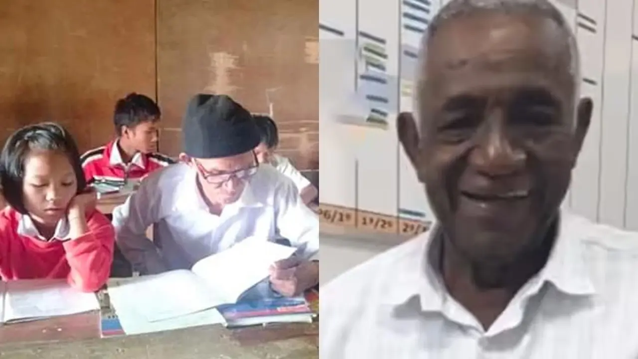Kakek 78 tahun masih SMP