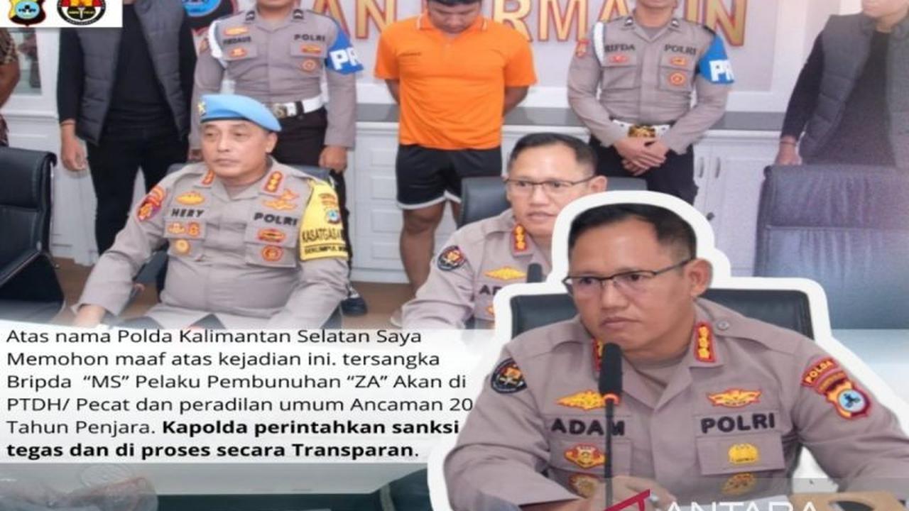 Rektor ULM Apresiasi Gerak Cepat Polda Kalsel Ungkap Kasus Pembunuhan Mahasiswi ULM