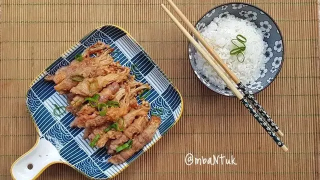Beef Enoki Saus Bulgogi