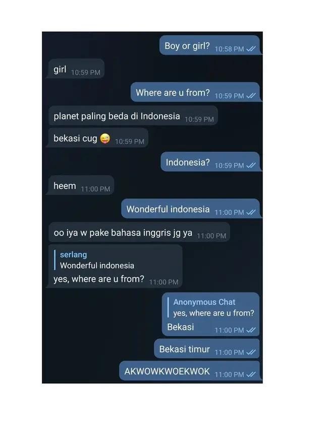 6 Chat Prank Jadi Turis Asing Ini Bikin Senyum Ngakak
