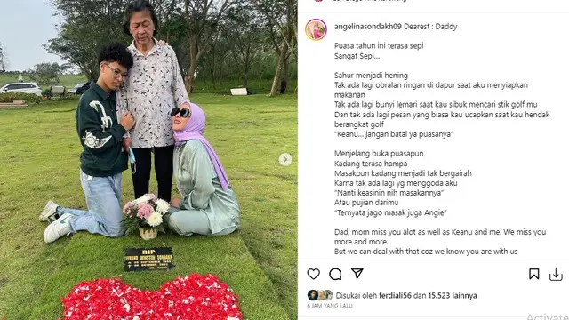 Angelina Sondakh (Foto: Instagram/@angelinasondakh09)