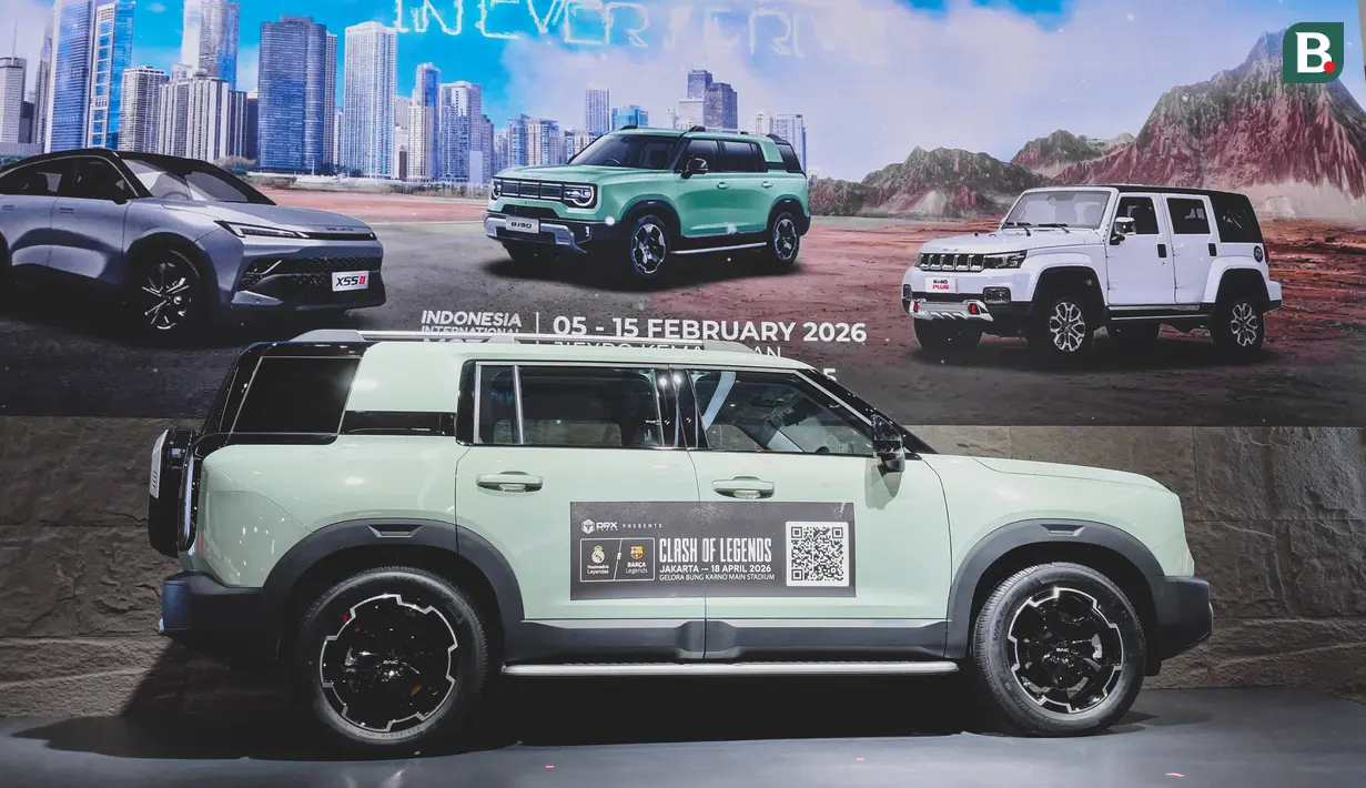 BAIC Indonesia secara resmi mengumumkan dukungannya pada Event olahraga internasional Clash of Legends Jakarta resmi sebagai Main Sponsor sekaligus Official Car Event, menandai kolaborasi strategis antara dunia olahraga dan industri otomotif di Indonesia. (Bola.com/Nur Iman Ali)