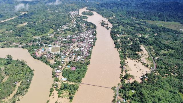Banjir di Malinau Kaltara