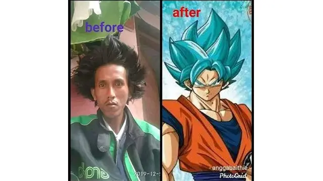 5 Gaya Rambut Driver Ojek Online Ini Bikin Geleng Kepala