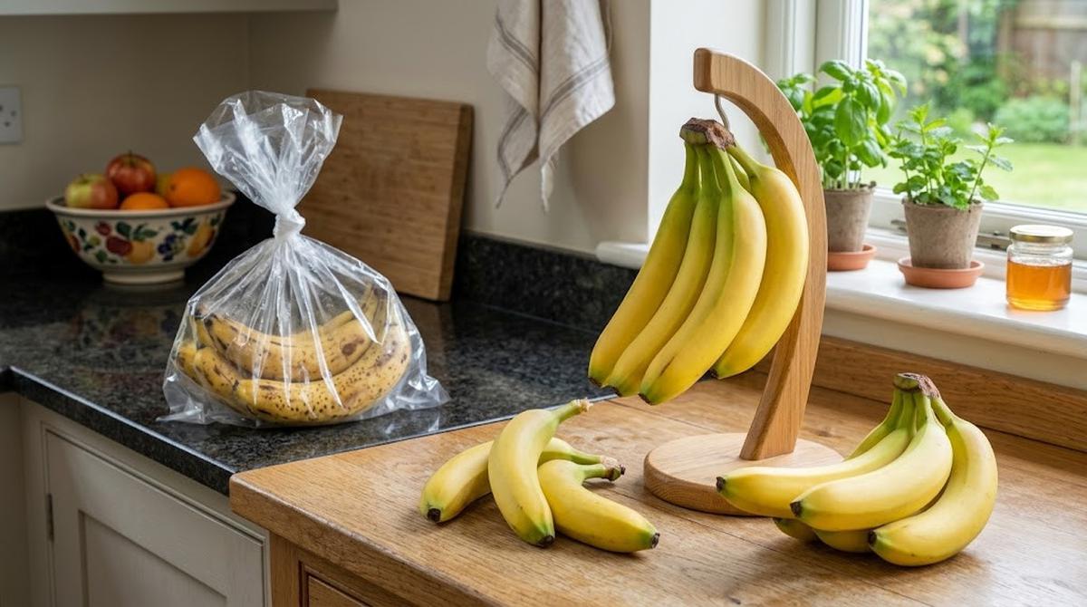 Jangan Menyimpan Pisang dalam Kantong Plastik Tertutup