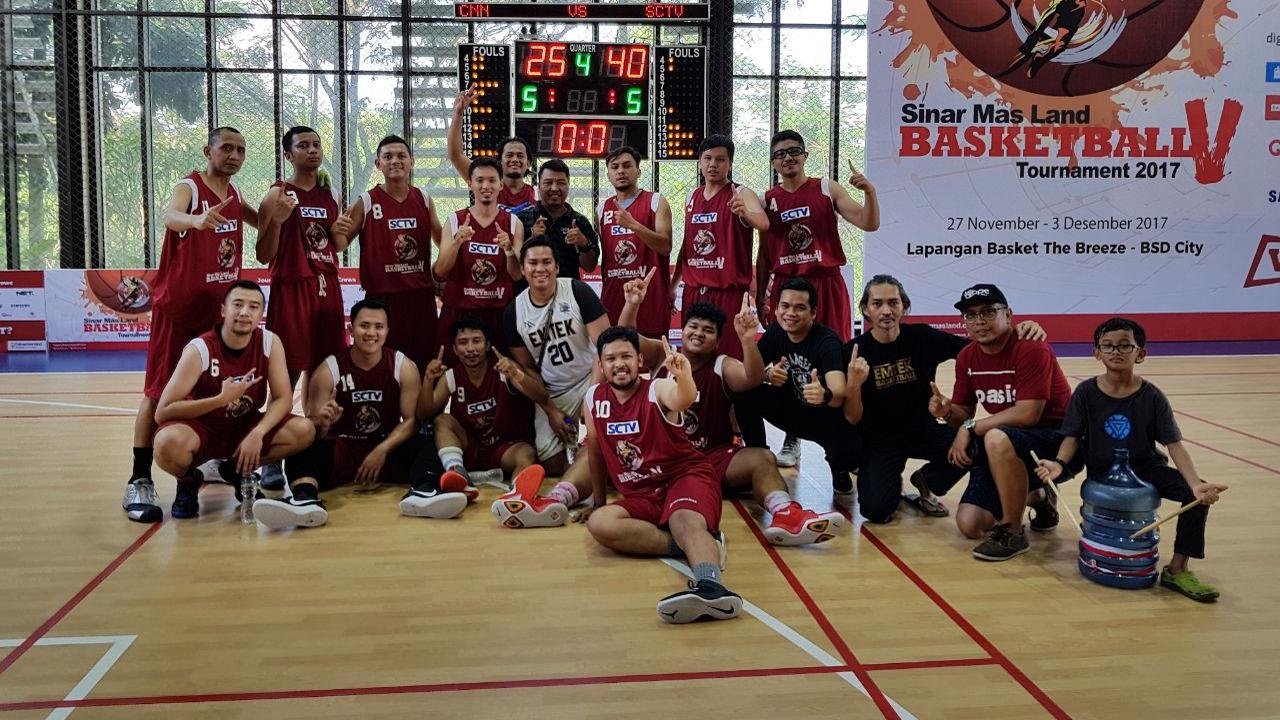 Tim Basket EMTEK Lolos ke Final SMLBT