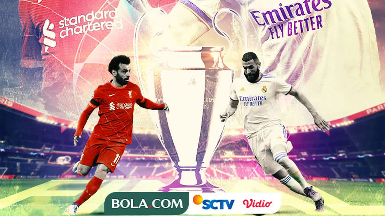Liga Champions - Liverpool Vs Real Madrid - Mohammed Salah Vs Karim Benzema