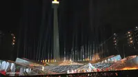 PKL di Pagelaran Ariah Monas Pakai Seragam dan Badge