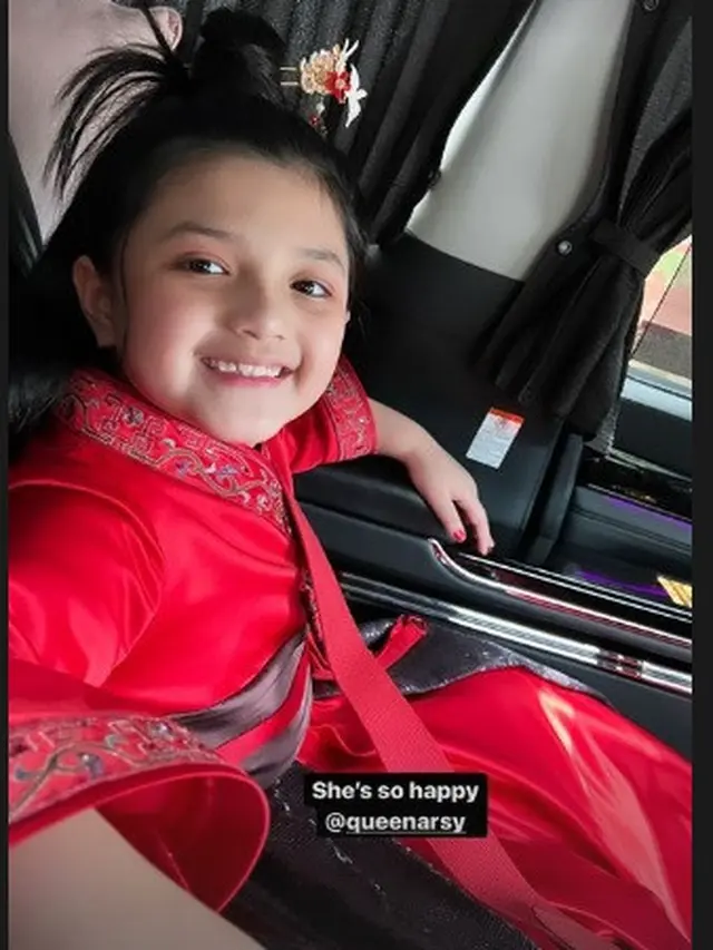 Pesta ulang tahun Arsy yang ke-7 bertema Mulan