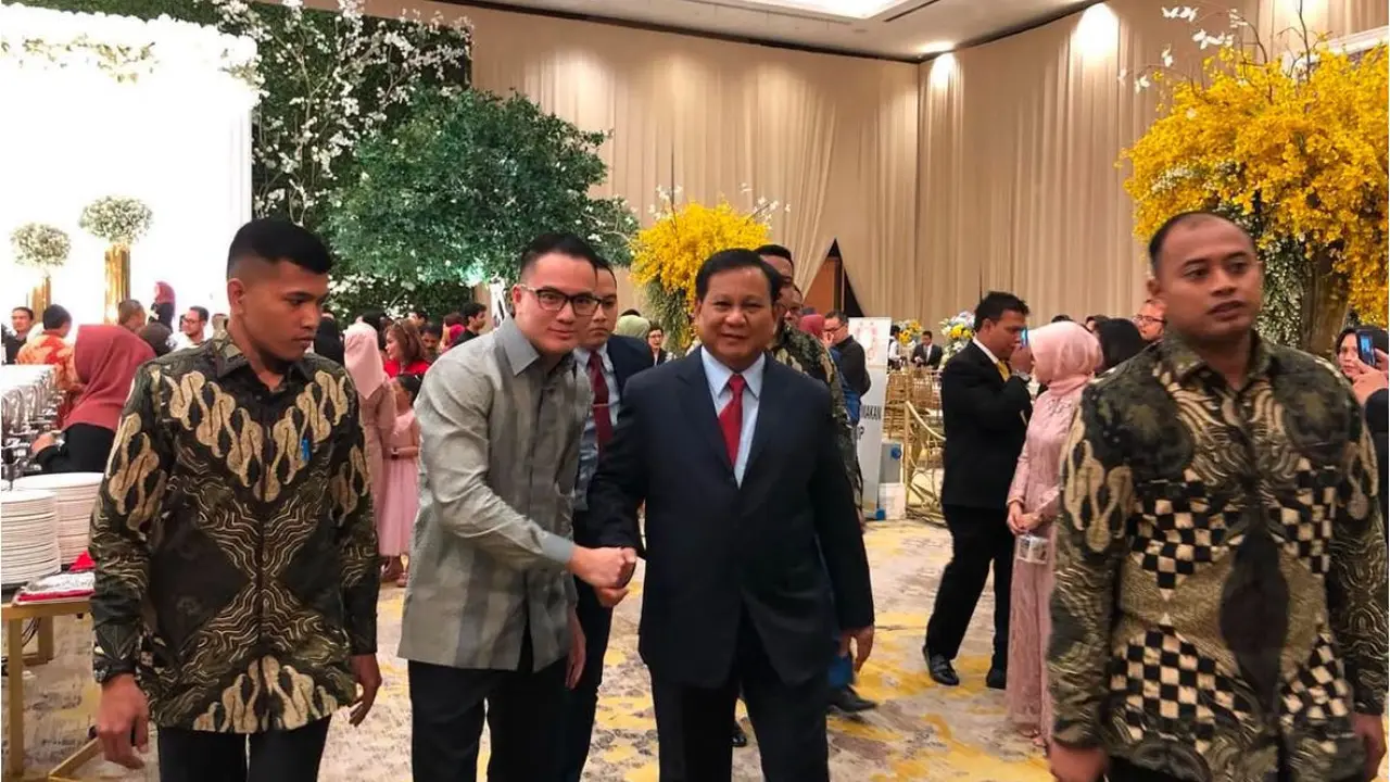 Anggota DPRD DKI Jakarta asal Fraksi Partai Golkar, Syafi Djohan Bersama Prabowo Subianto (Istimewa)