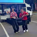 Ganindra Bimo dan Andrea Dian Nonton Timnas, Dukung Garuda di FIFA ASEAN Cup
