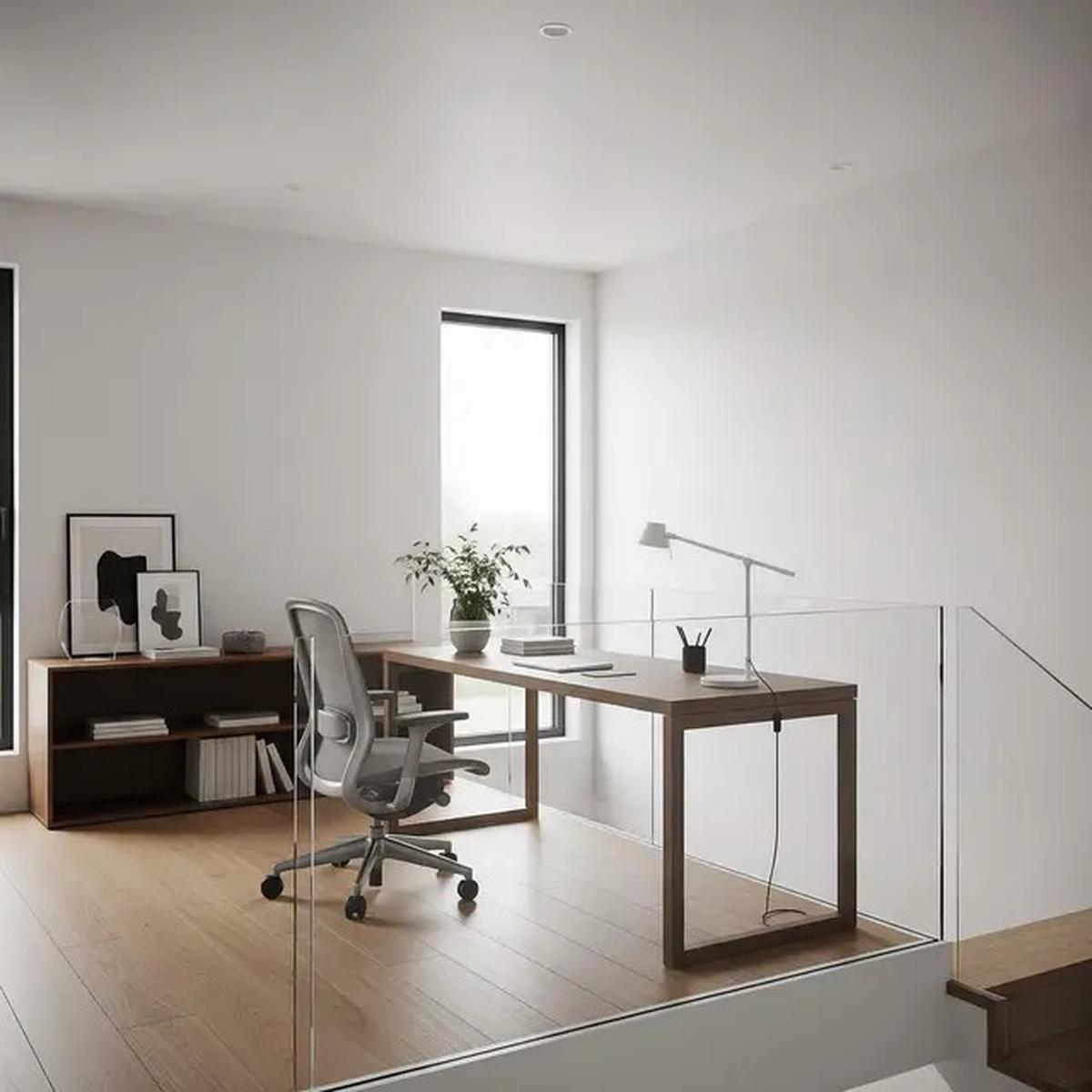 10 Inspirasi Desain Rumah Mezzanine Modern dengan Workspace Cozy di Atas