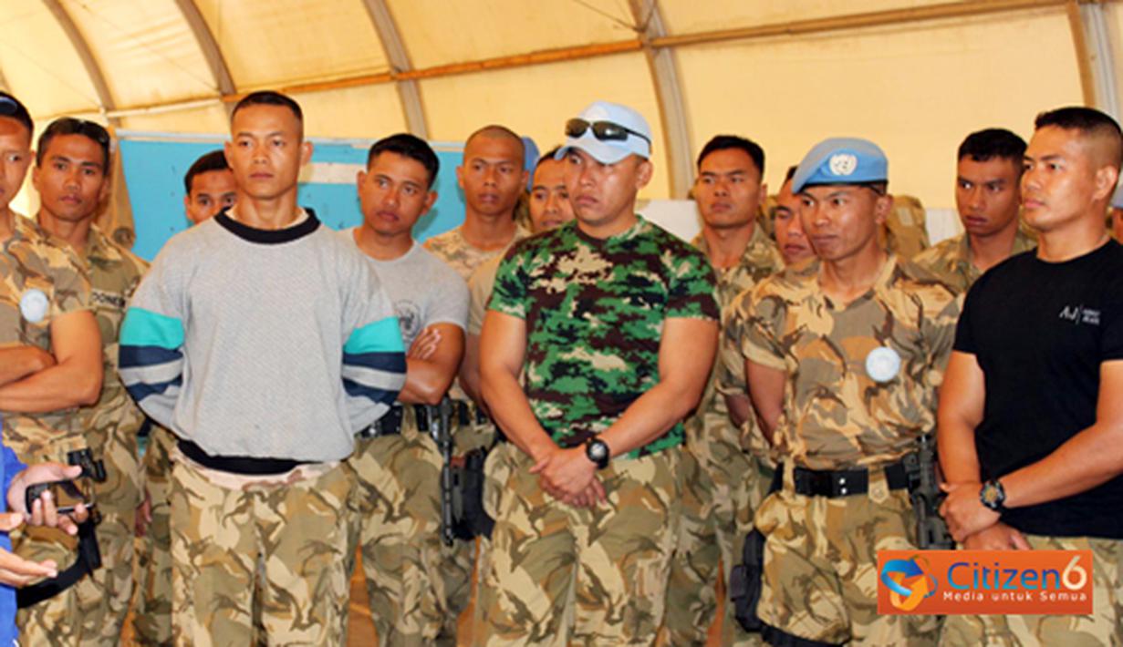 Citizen6, Lebanon Selatan: Mengawali rangkaian pelaksanaan lomba, Komandan Indobatt memberikan sambutannya kepada seluruh peserta maupun penonton yang hadir. (Pengirim: Badarudin Bakri)