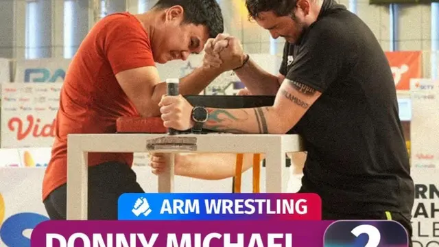 Donny Michael Buktikan Dirinya Lebih Kuat Dari Aldi Taher dalam Laga Adu Panco di TOSI Season 3