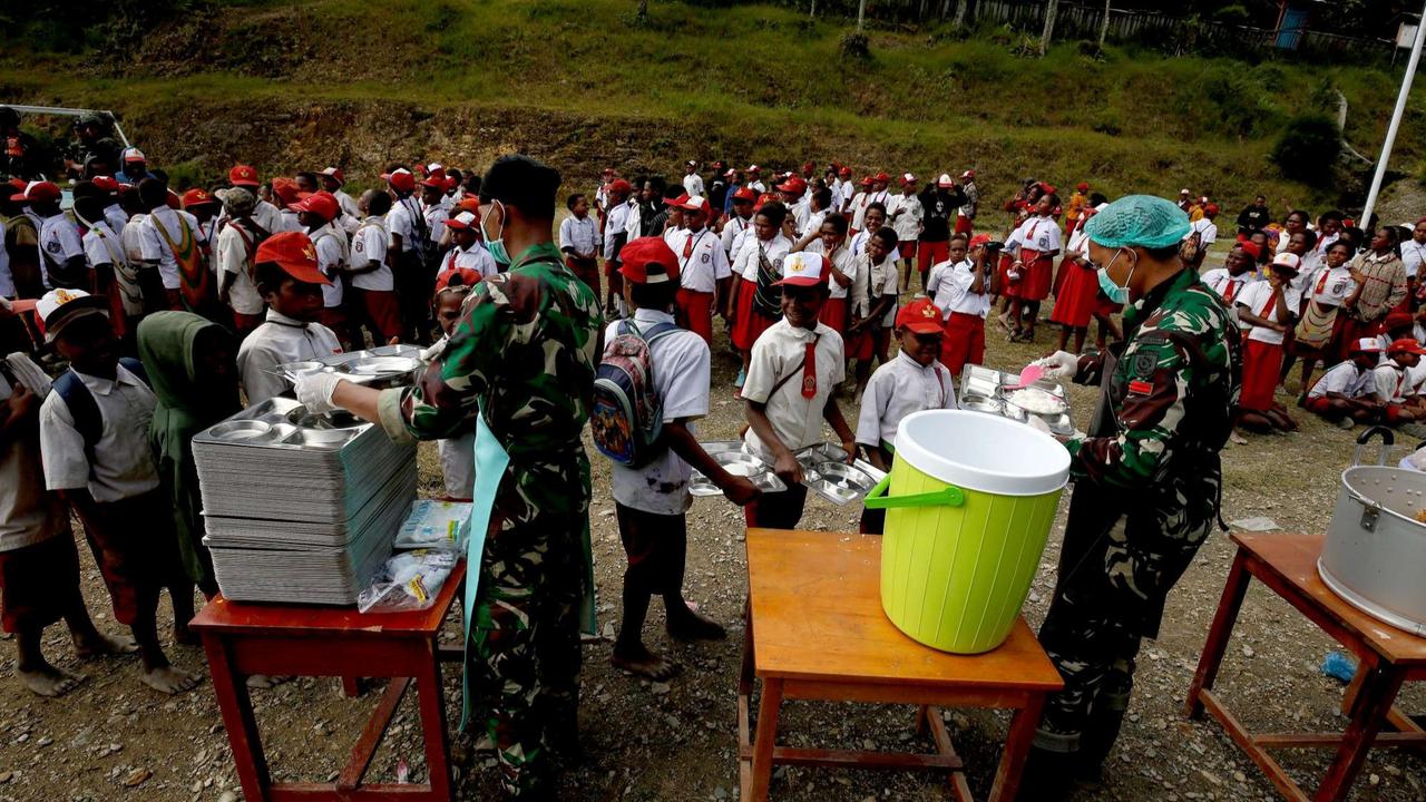 Makan Bergizi Gratis di Papua