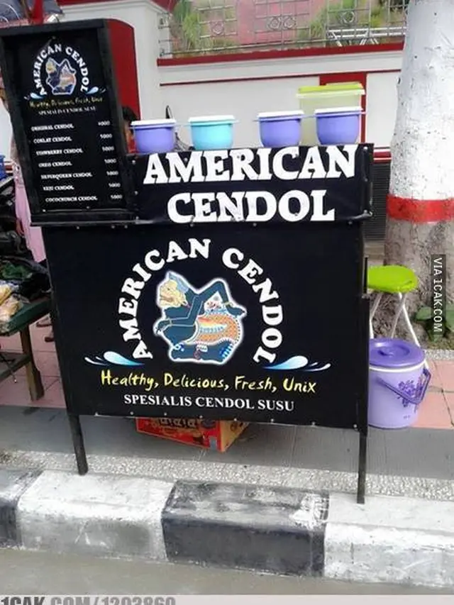 6 Cara Promosi Penjual Cendol dan Dawet Ini Bikin Ngakak