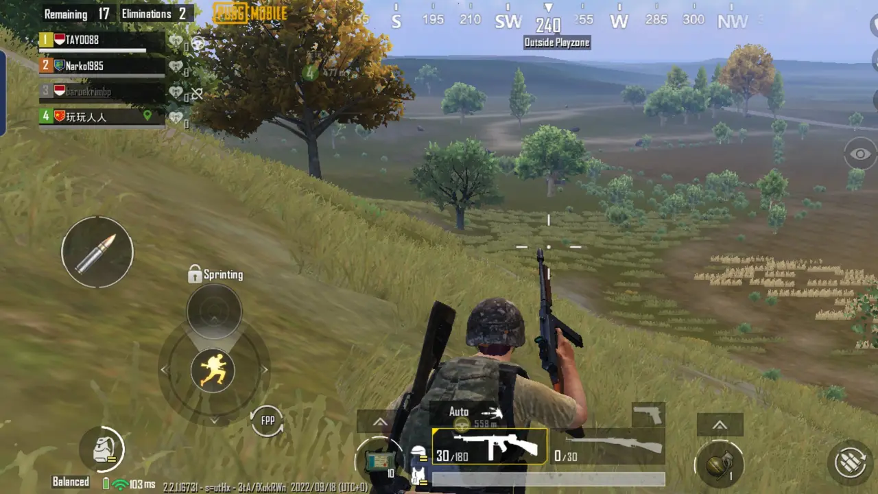 PUBG Mobile dimainkan di Oppo Reno8 (Liputan6.com/Giovani Dio Prasasti)