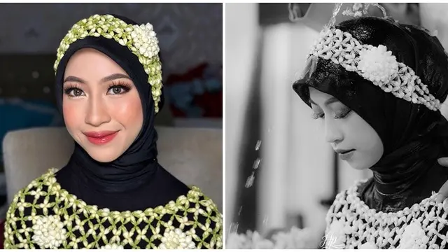 6 Potret Penampilan Adiba Khanza dari Malam Bainai hingga Resepsi, Bikin Pangling