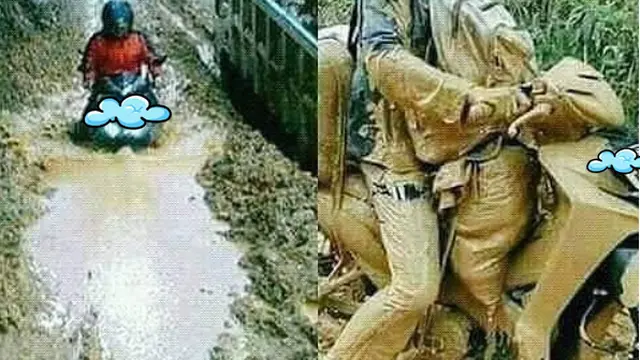6 Momen Apes Baju Jadi Kotor dan Basah Ini Bikin Elus Dada, Harap Bersabar