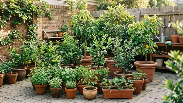 Tips Memaksimalkan Lahan Sempit untuk Kebun Buah (Foto: Gemini AI)
