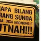Orang Sunda susah bilang 'F' (sumber: istimewa)